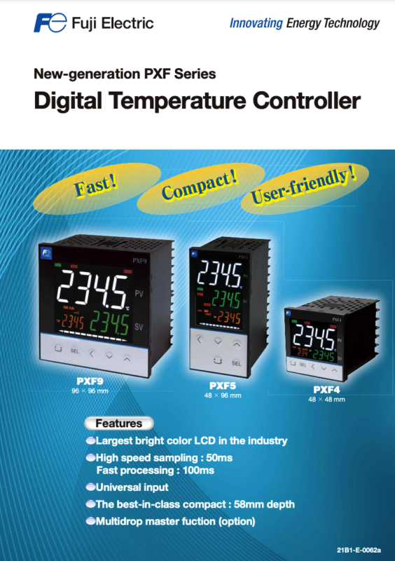 FUJI Temperature Controller Fuji Electric Global - Y.O. GENERAL SUPPLY ...